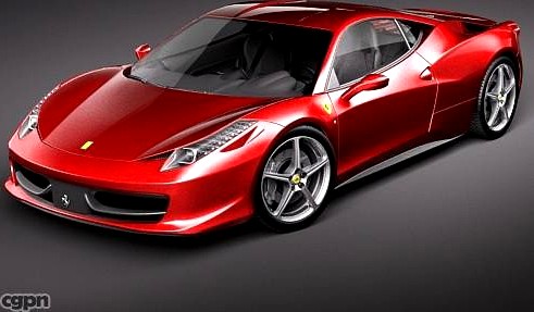 Ferrari 458 Italia3d model