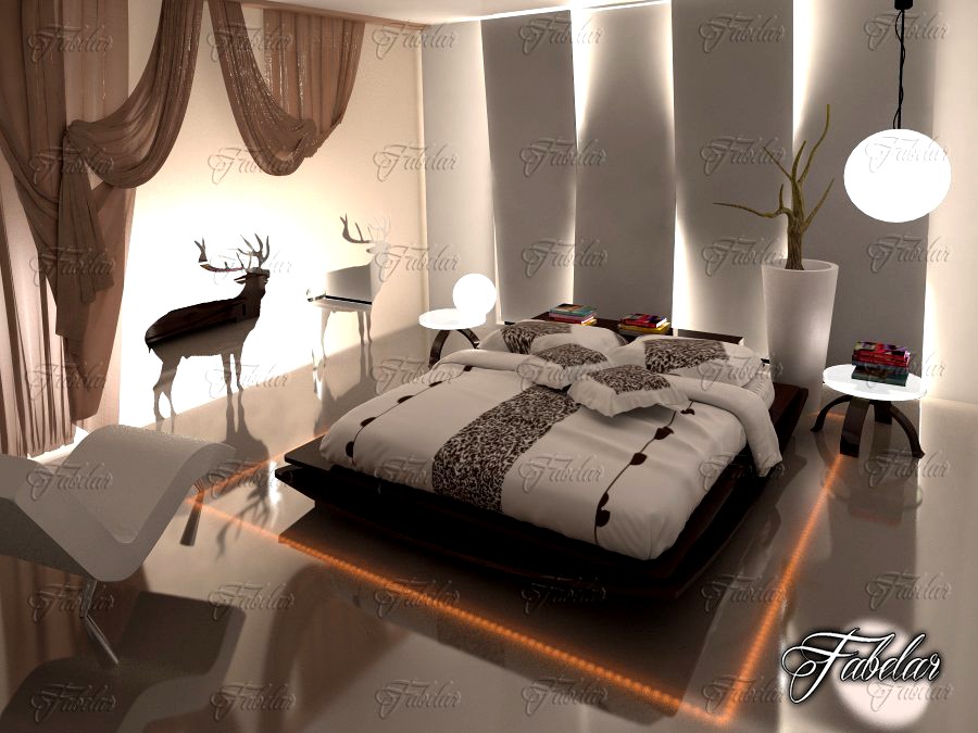 Bedroom 073d model