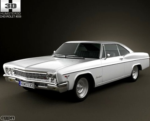 Chevrolet Impala SS Sport Coupe 19663d model
