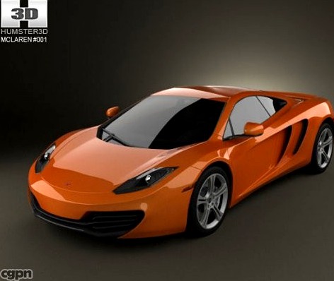 McLaren MP4-12C 20113d model