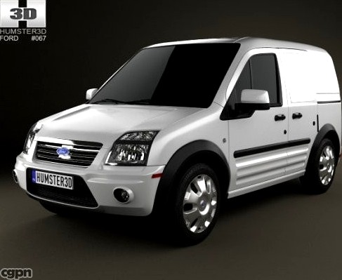 Ford Transit Connect SWB 20123d model