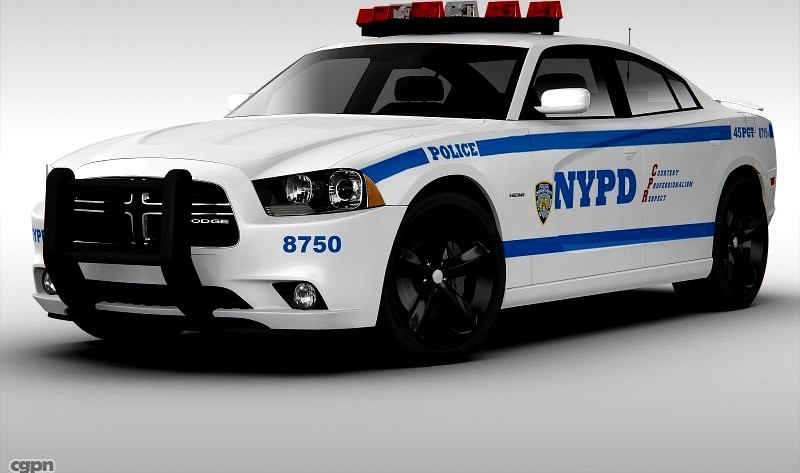 Dodge Charger NYPD Police (2013)3d model