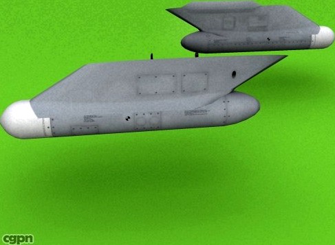 AN/ASQ-213 HARM Targeting Systems (HTS)3d model