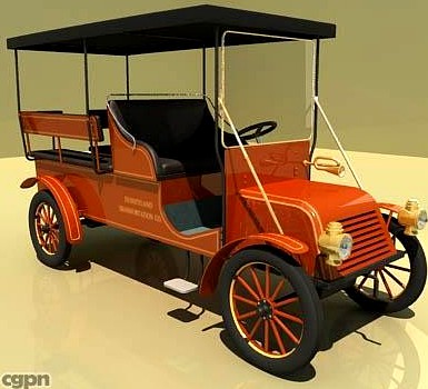 Disneyland car3d model