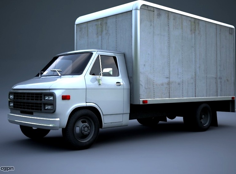 Delivery truck3d model