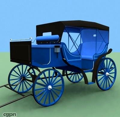 carriage3d model