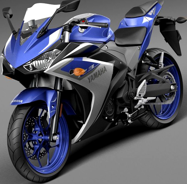 Yamaha YZF R3 20153d model