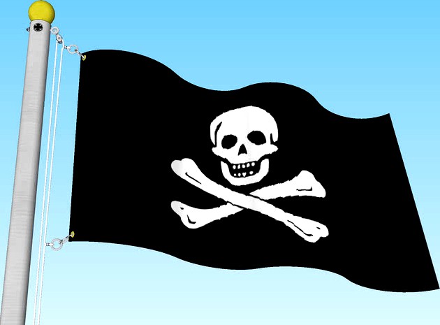 Pirate Flag - Skull and Cross Bones - Jolly Roger