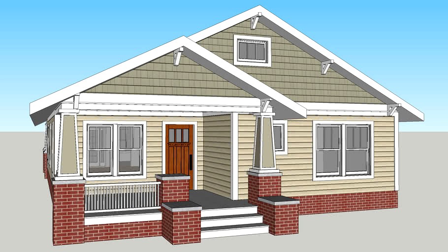 New Urban / Craftsman bungalow