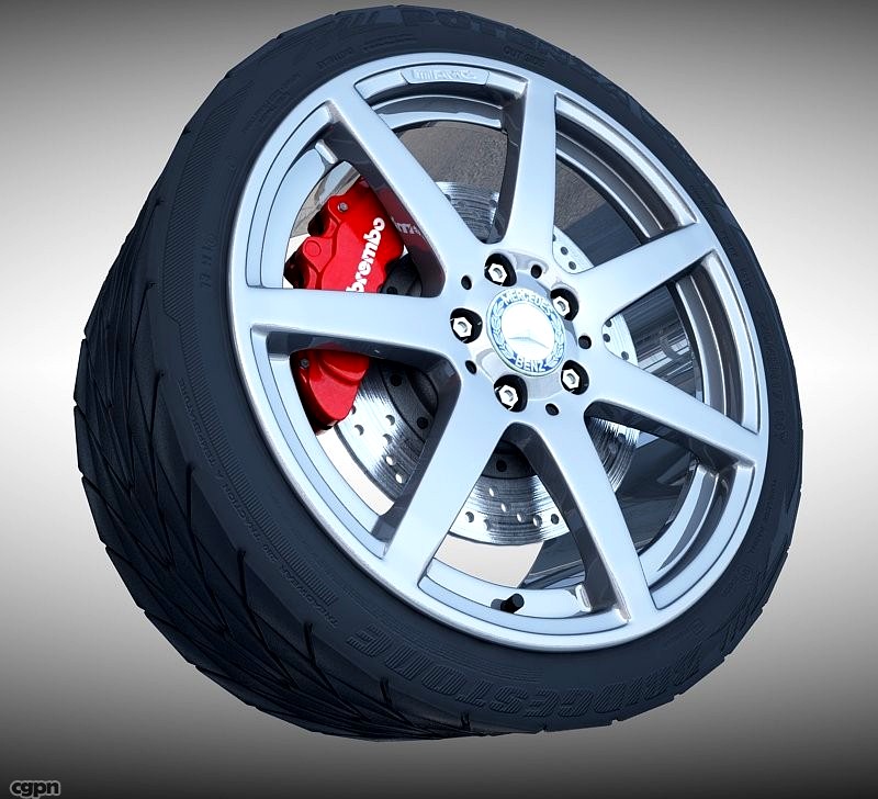 AMG Wheel3d model