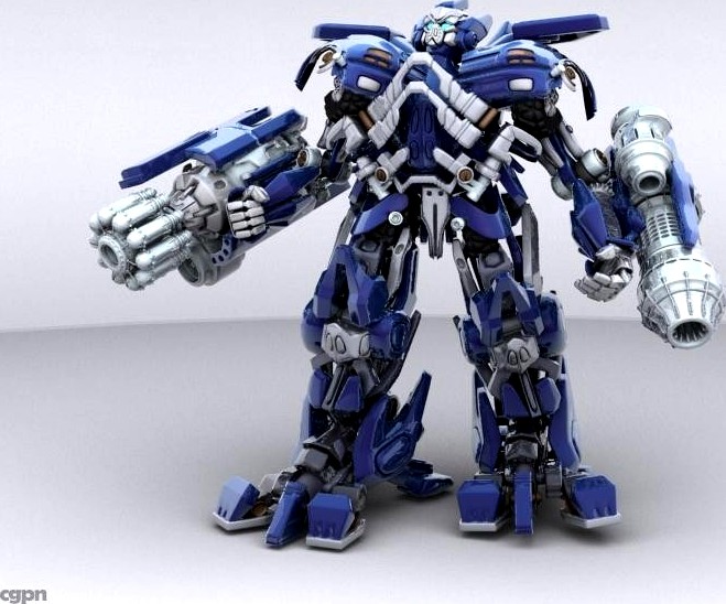 Ironhide Robotic Character3d model