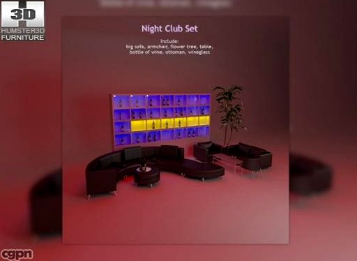 Nightclub3d model
