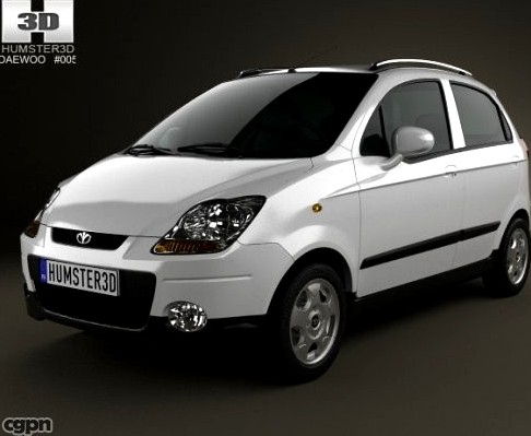 Daewoo Matiz M250 20113d model