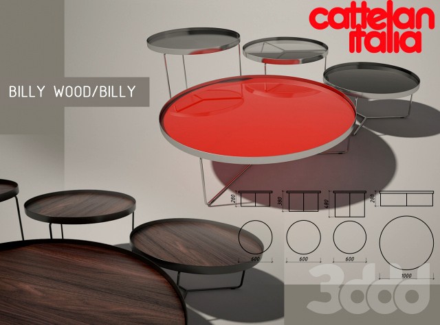 Cattelan Italia / BILLY, BILLY WOOD