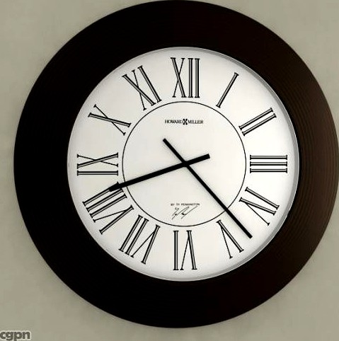 Wall Clock 063d model