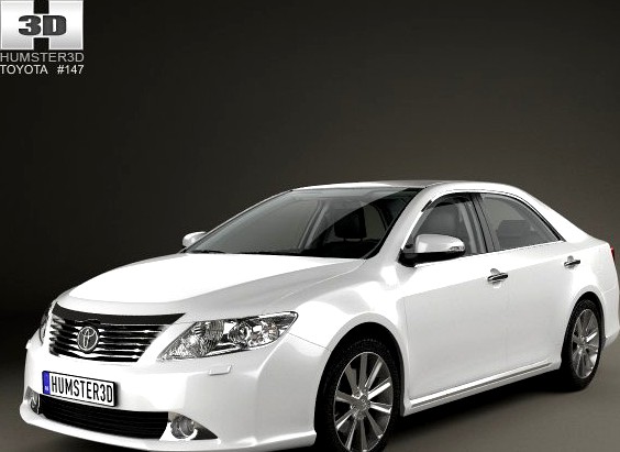 Toyota Camry with HQ interior 20113d model