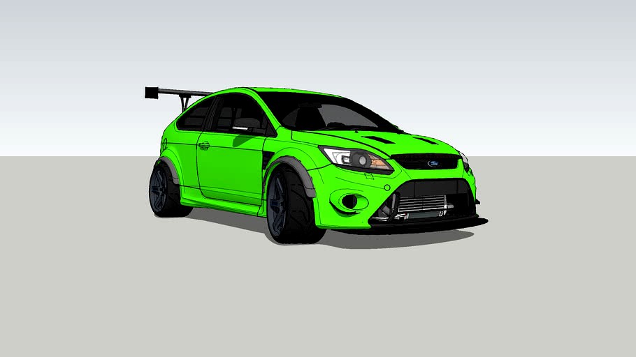 2010-2014 Ford Focus RS Time Attack Edition