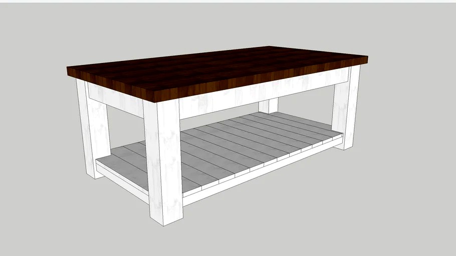 Modern/Rustic Coffee Table