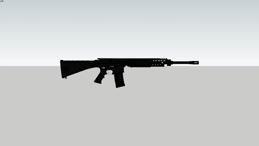 arma larga stone rifle 25