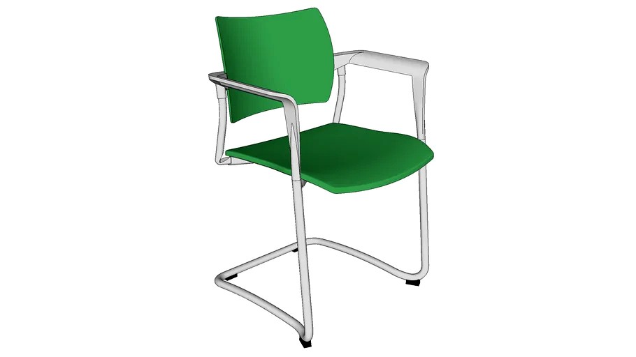 Chair with armrests DREAM 131 / 131 B LD seating