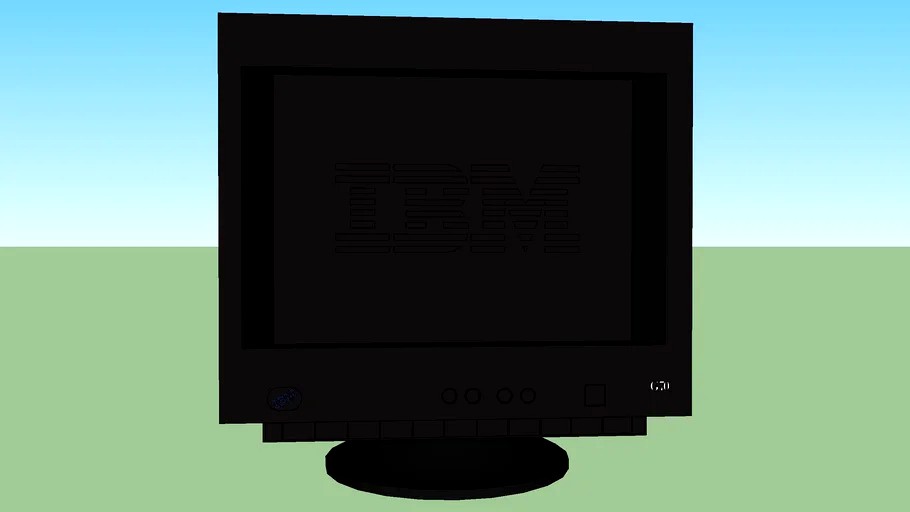 IBM CRT monitor model G70 (Black)
