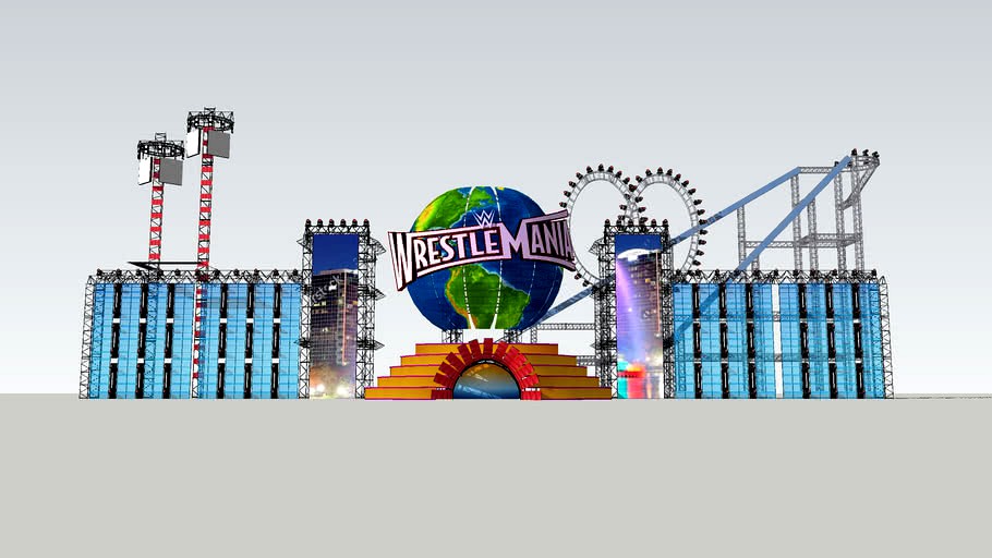 WrestleMania 33 Stage
