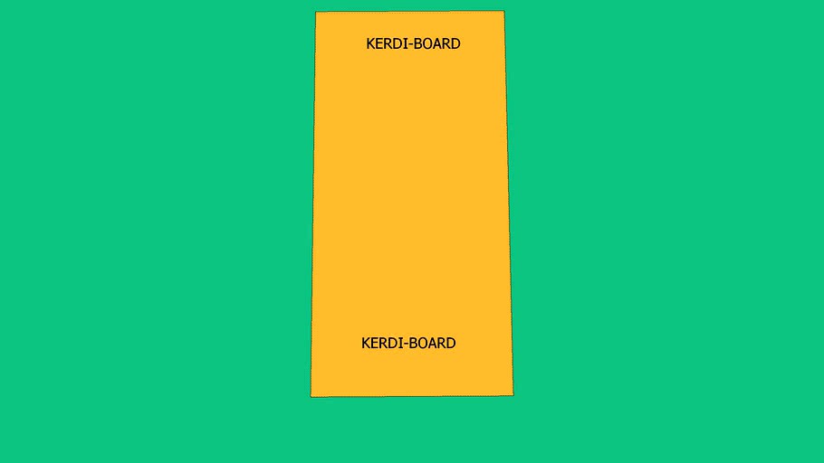 KERDI-BOARD 1/2'