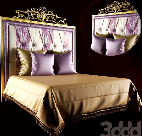 Двуспальная кровать Meroni, коллекция Lifestyle