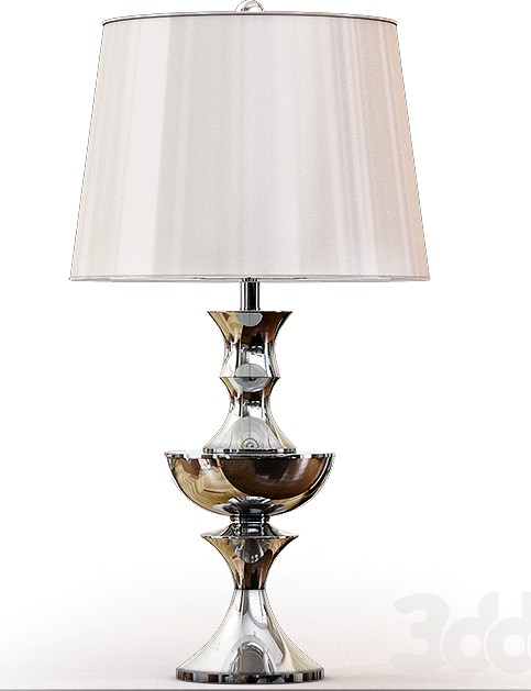 Windsor Satin Nickel Table Lamp