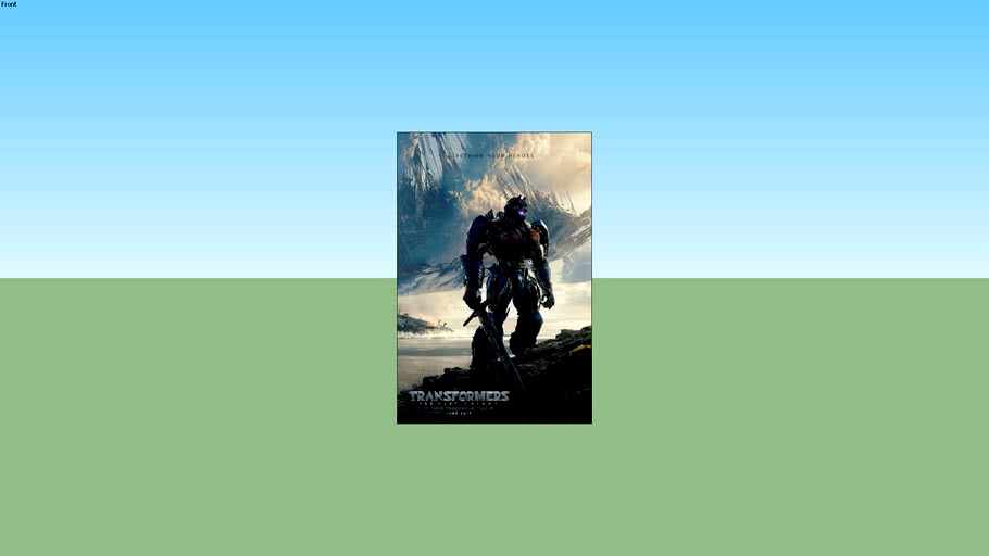 Transformers: The Last Knight - Teaser One Sheet Movie Poster 27X40 Double Sided (unframed)