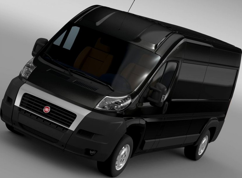 Fiat Ducato Maxi Van L3H2 2006-20143d model