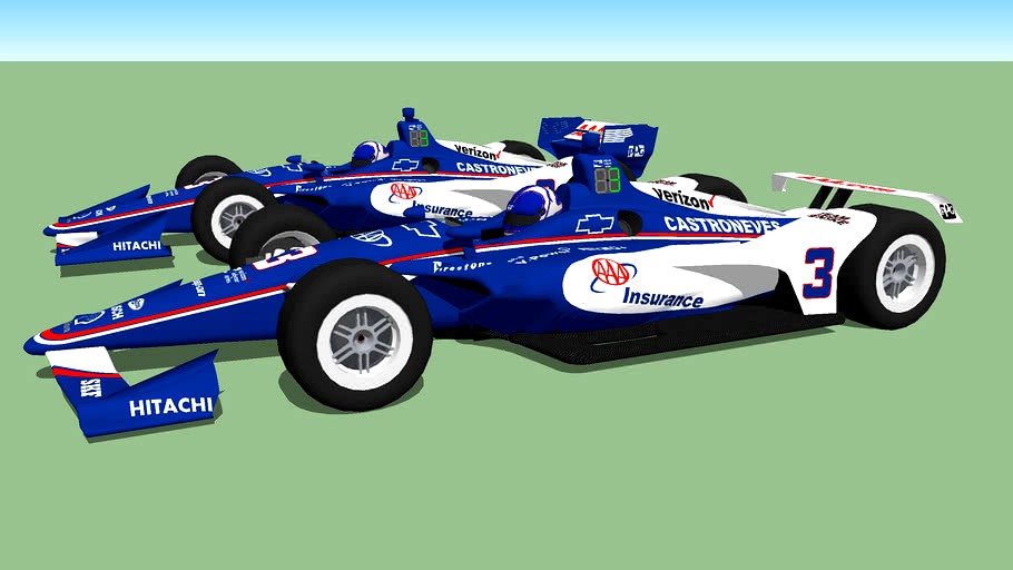 2018 Concept #3 Castroneves AAA Livery (GP of Alabama and Texas)