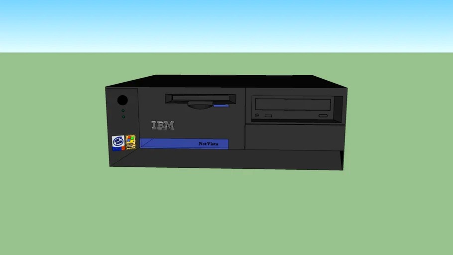 IBM NetVista A30 computer (original) (black)