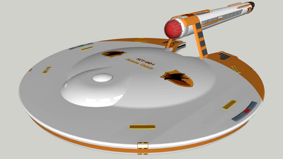 Star Trek Standard Civilian Frame - United Federation Parcel Service