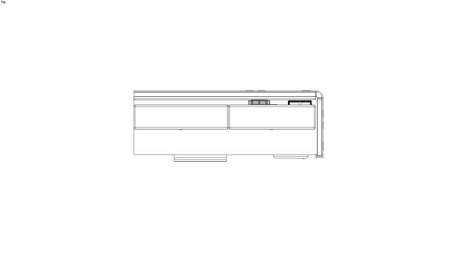 E0123 - Workstation, Straight, Free Standing, 72W