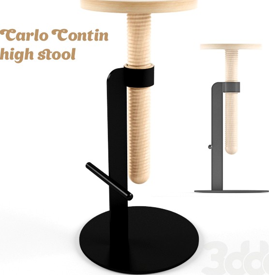 carlo contin high stool