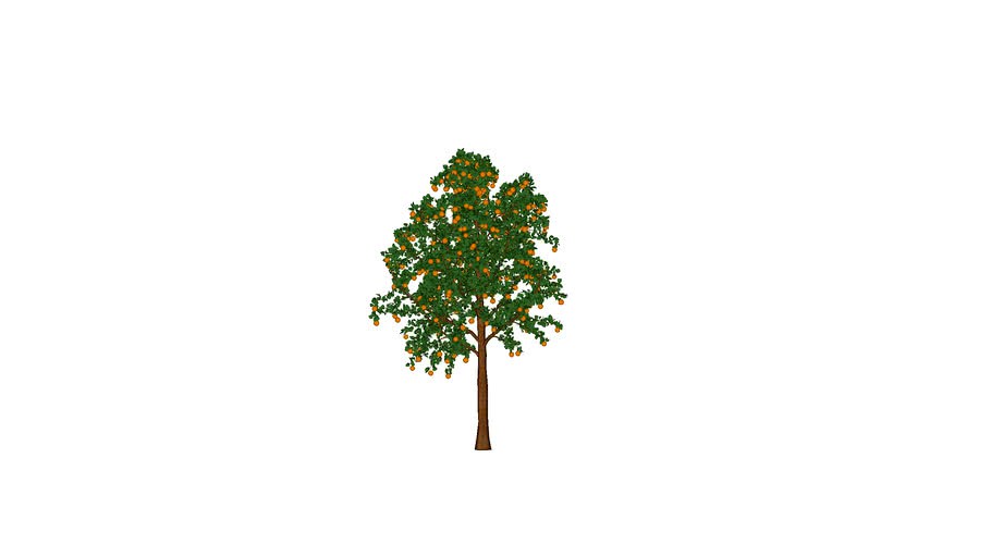 Artificial Orange Tree