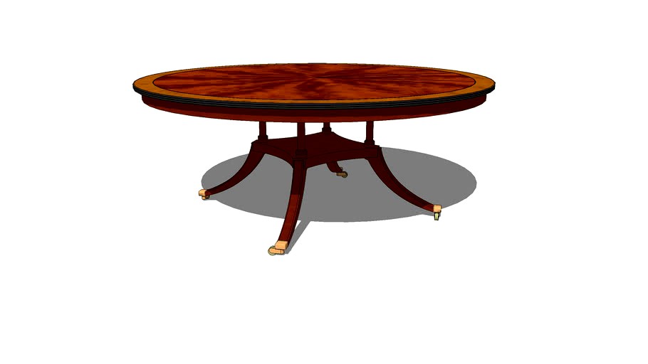 Maison Jansen-style dining table