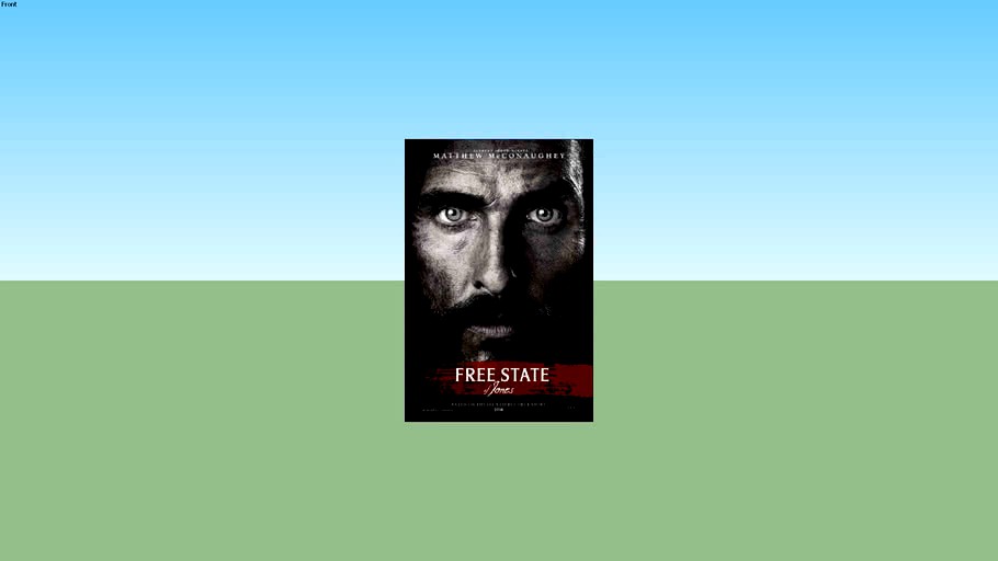 Free State of Jones - One Sheet Movie Poster 27X40 Double Sided (unframed)