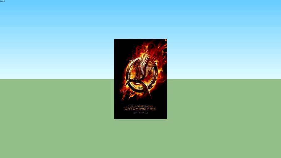 The Hunger Games: Catching Fire - Teaser One Sheet Movie Poster 27X40 Double Sided (unframed)