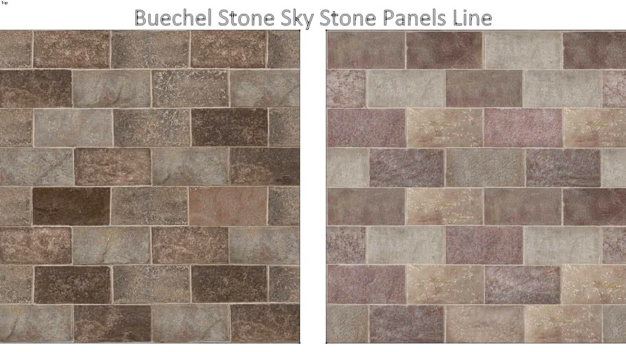 Buechel Stone Sky Stone Panels Line - Architectural Full Stone Veneer and Stone Panels Masonry 6x6