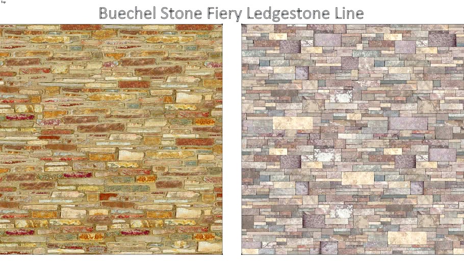 Buechel Stone Fiery Ledgestone Line - Architectural Thin Veneer Stone and Full Stone Veneer Masonry 6x6