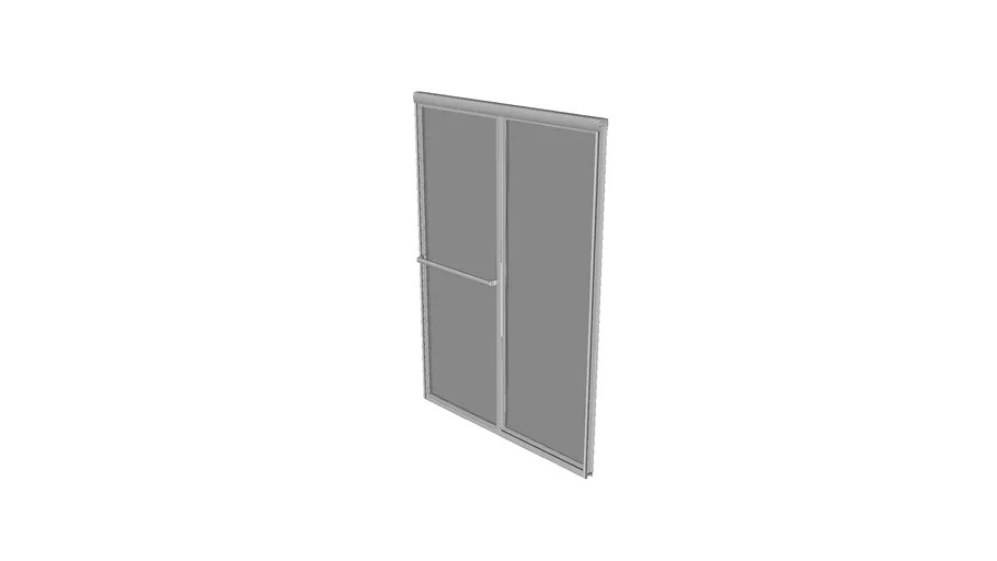 5977-48 Deluxe Framed sliding shower door 43-7/8 inch48-7/8 inch W x 70 inch H