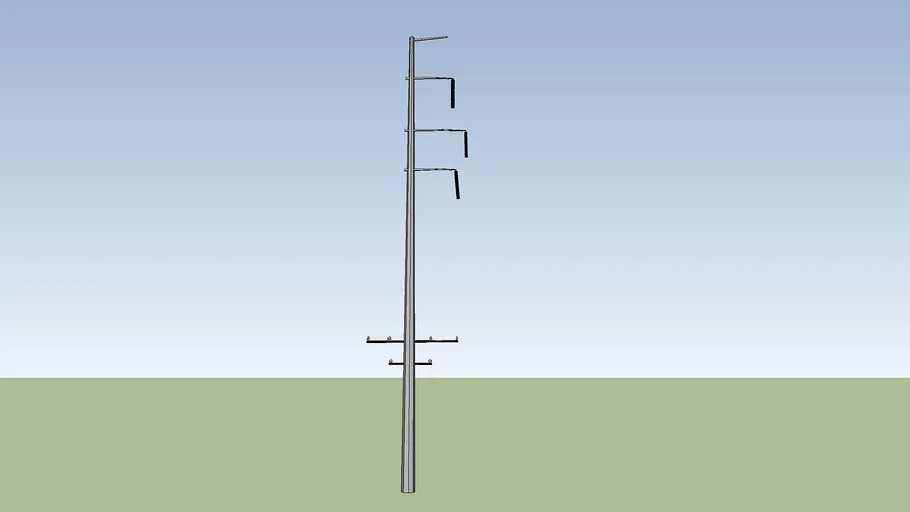 Lawrence Joel Power Line Pole