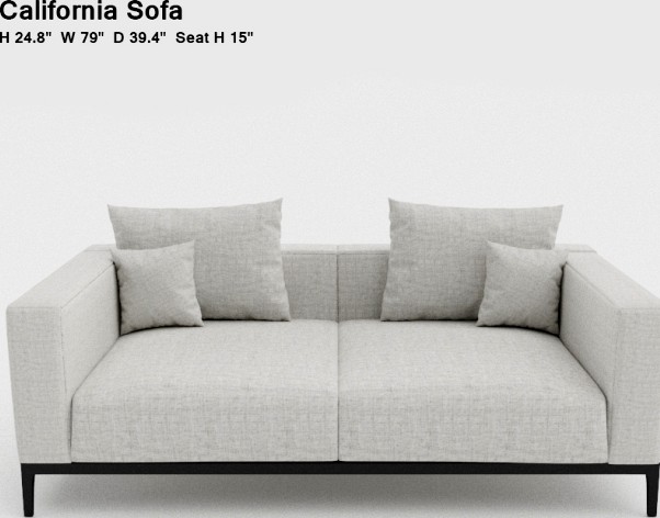 California Sofa Medium