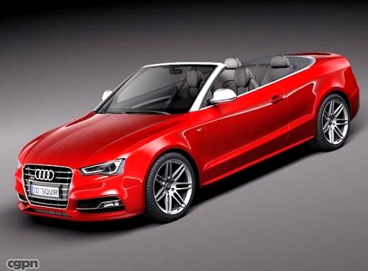 Audi S5 Convertible 20123d model