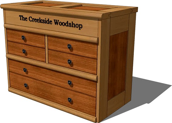 6 Drawer Cabinetmakers Tool Chest