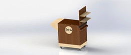 MINI FOOD CART STAND