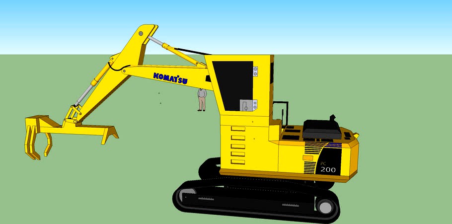 komatsu 200pc loader