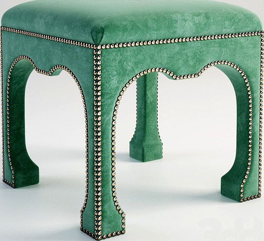 Century Furniture Chow Ottoman